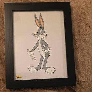 💥FALL SALE💥Warner Bros. Bugs Bunny Art Print - Gray and White